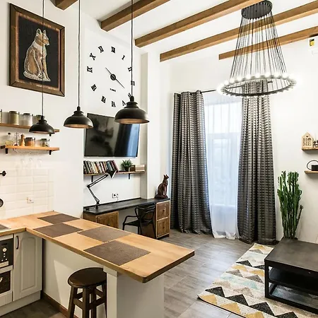 Apartmán дворівнева для 4 гостей 32г-1