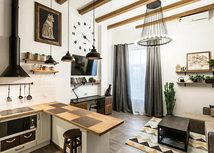 Apartman дворівнева для 4 гостей 32г-1